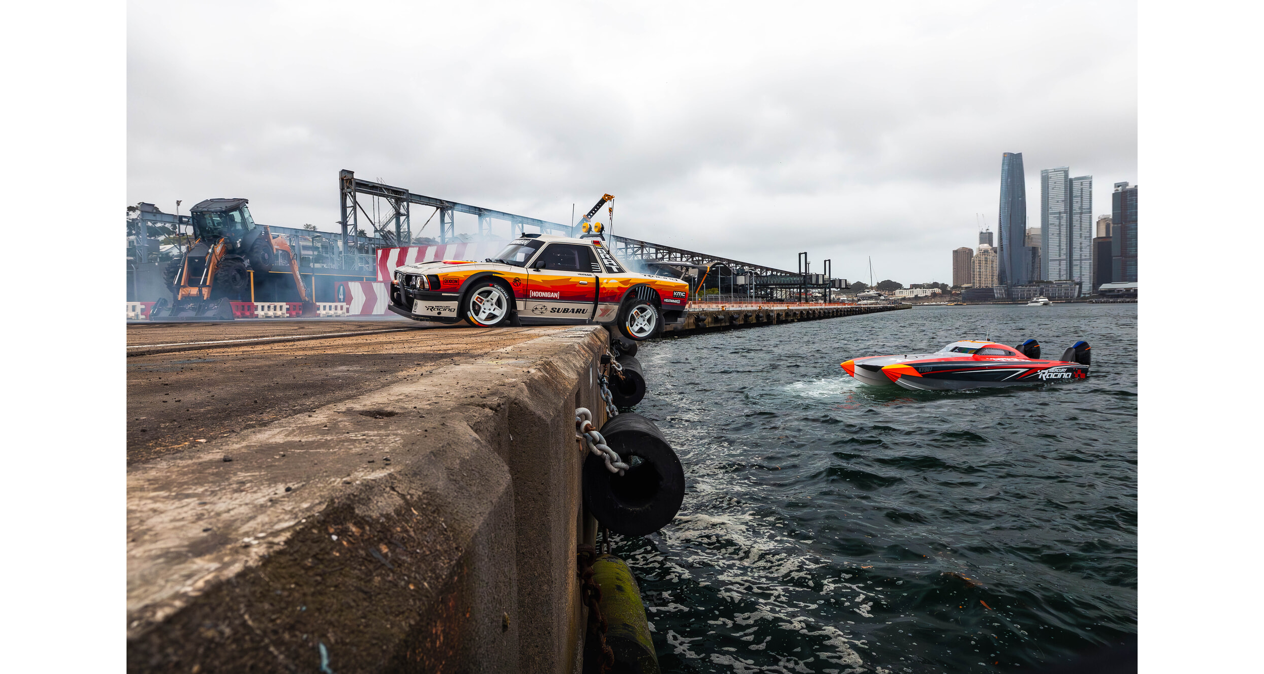 Hoonigan Gymkhana x Mercury Racing